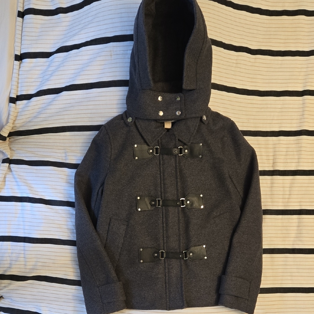 Michael Kors Charcoal Gray Coat